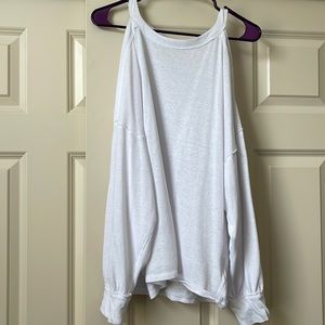 FREE PEOPLE COLD SHOULDER TOP